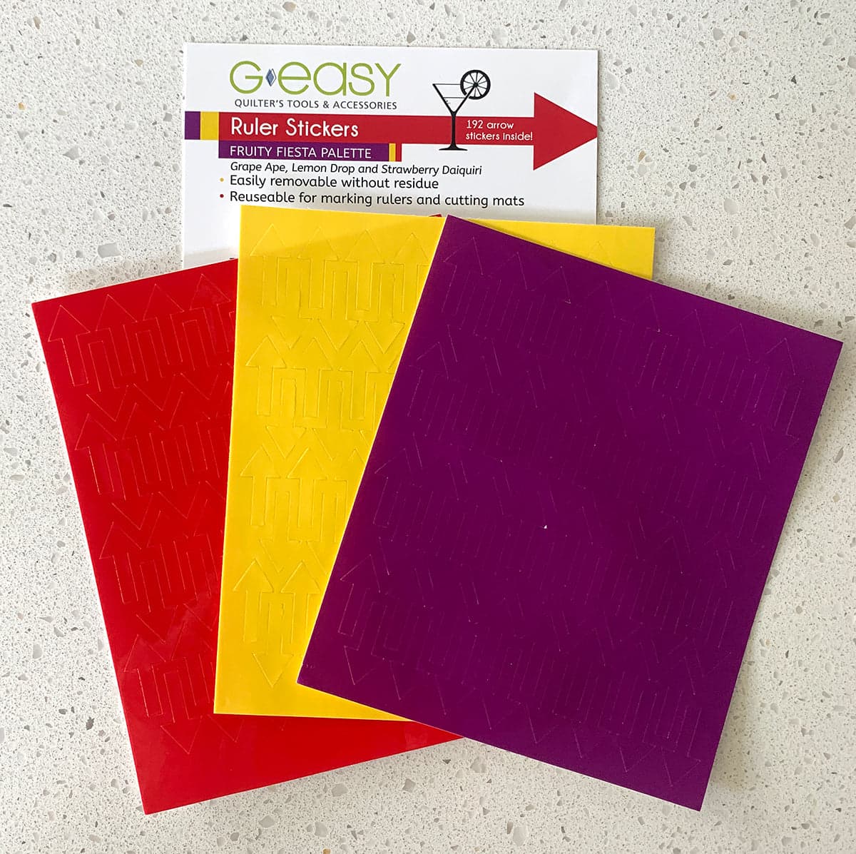 GEasy Ruler Stickers Fruity Fiesta Palette — image 4