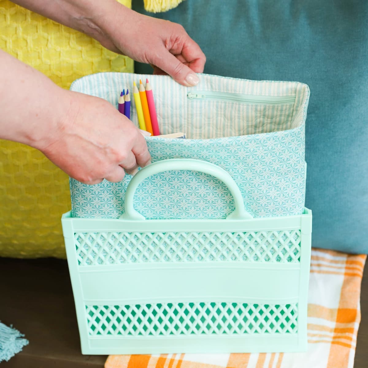 Kimberbell Jelly Tote Insert Fabric Kit — image 7