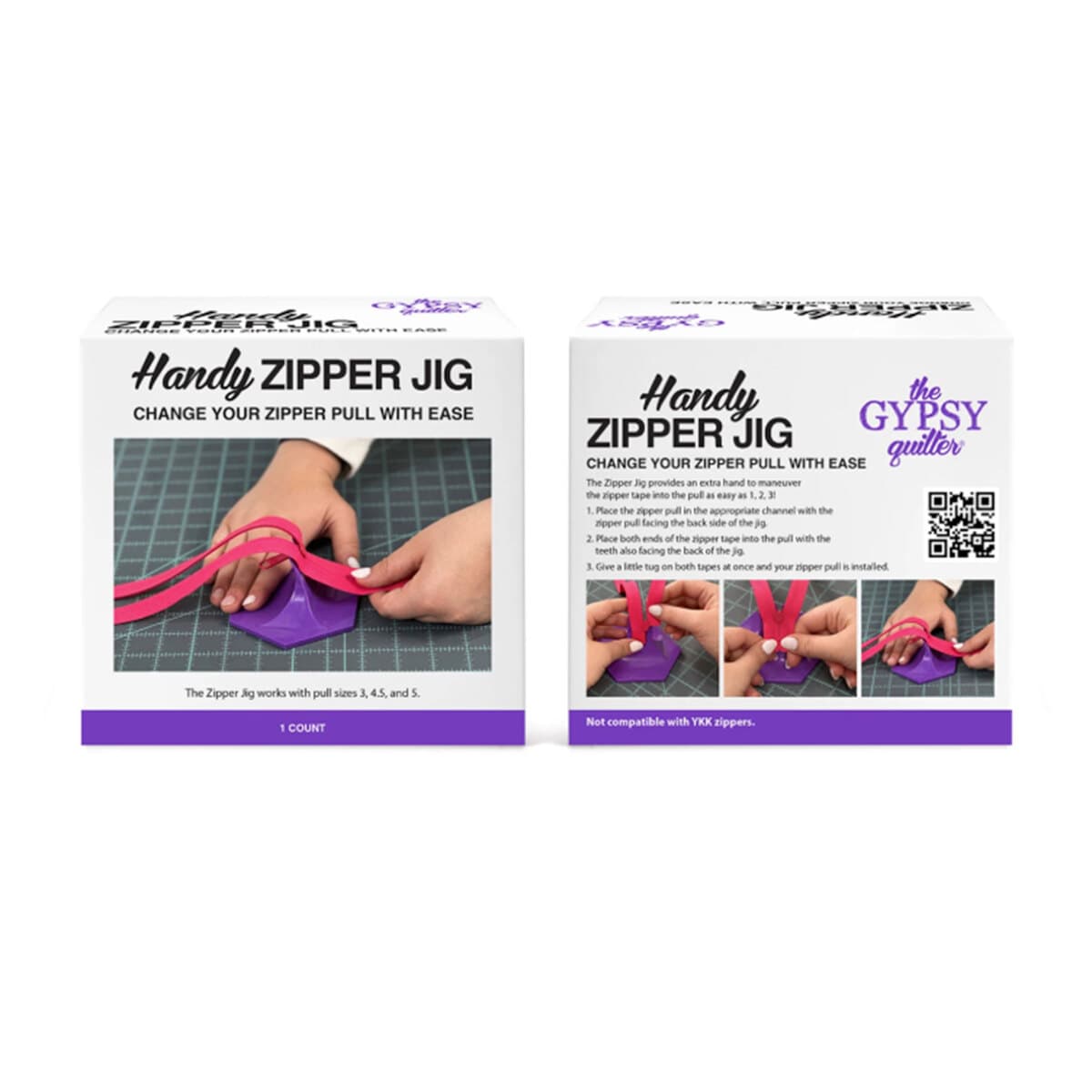 Gypsy Quilter Handy Zipper Jig — image 3