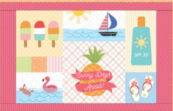 Sweet Days of Summer Pillow Set Embellishment Kit — image 2