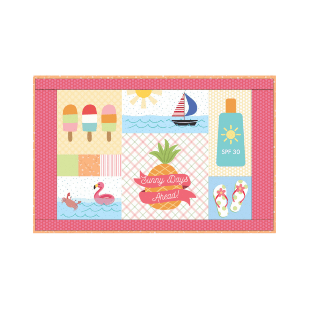 Sweet Days of Summer Pillow Set Fabric Kit — image 3