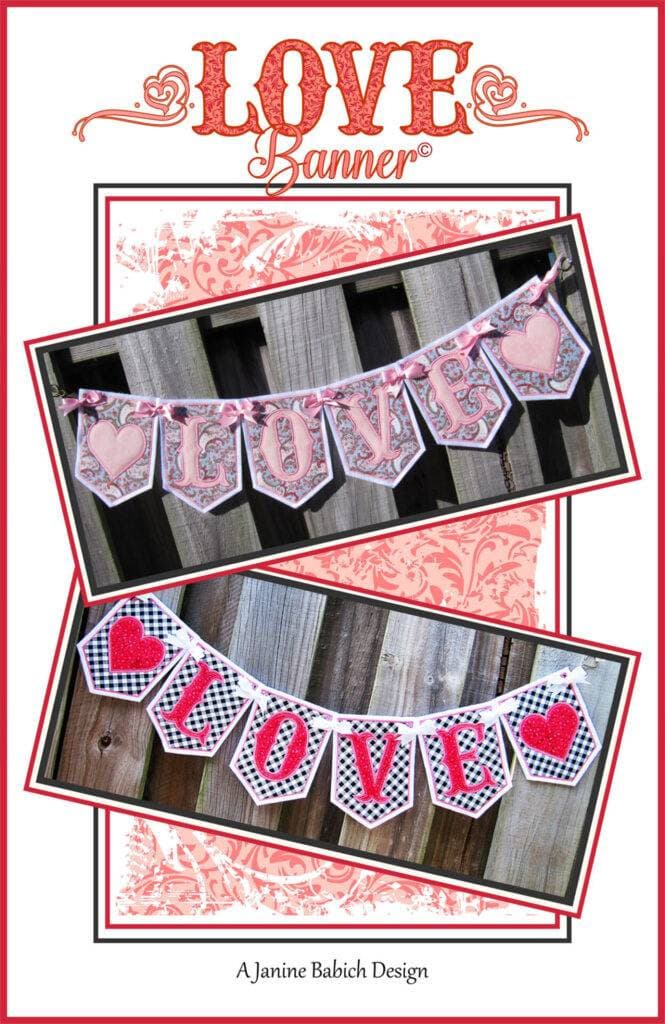 Janine Babich Designs LOVE Banner