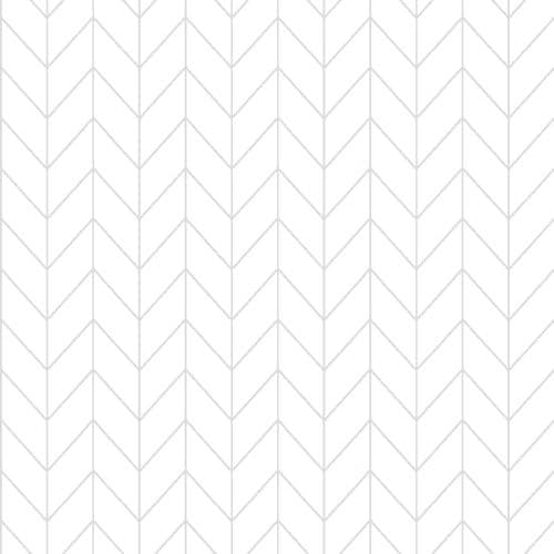 Kimberbell Basics Refreshed Chevron — White on White