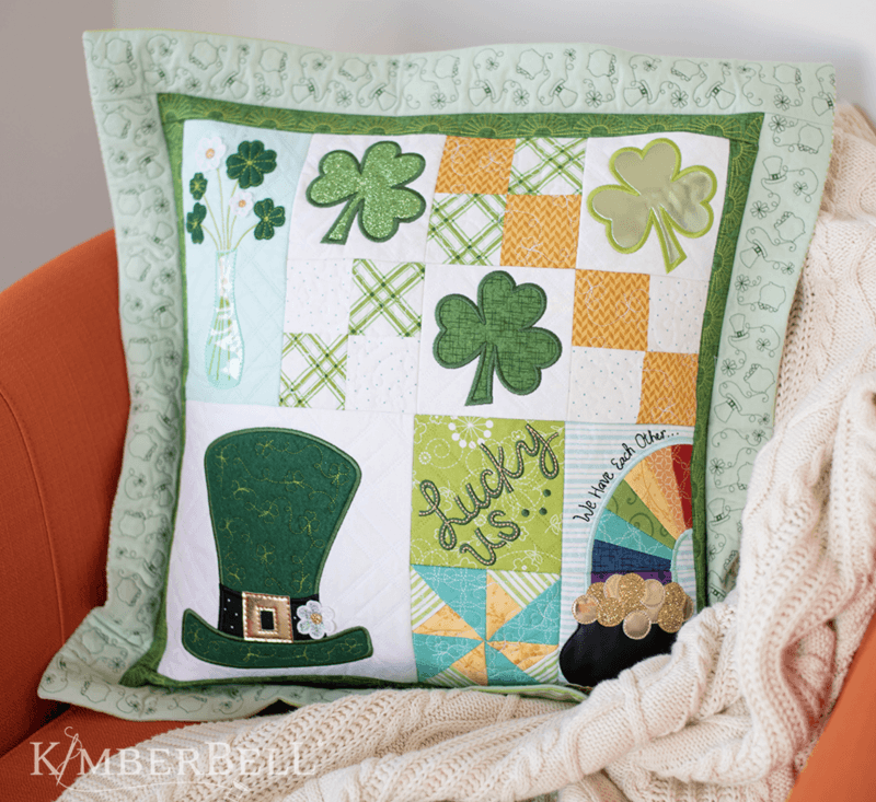 Lucky Us Pillow Fabric Kit — image 1