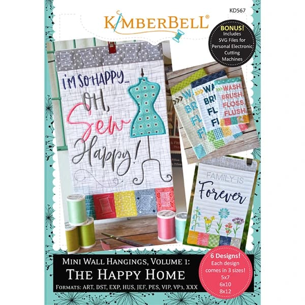 Mini Wall Hangings Vol. 1: The Happy Home