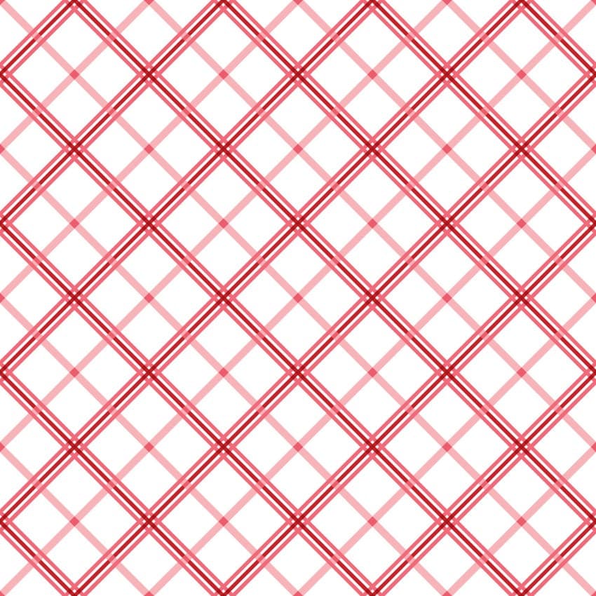 Kimberbell Basics Refreshed Plaid — Red