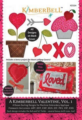 Kimberbell Valentine Volume 1 KD504