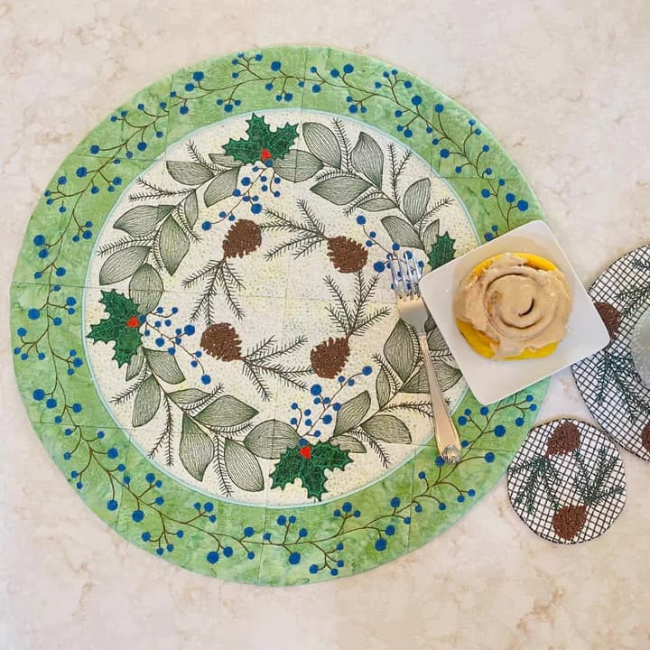 Hoop Sister Winter Greens USB — image 3