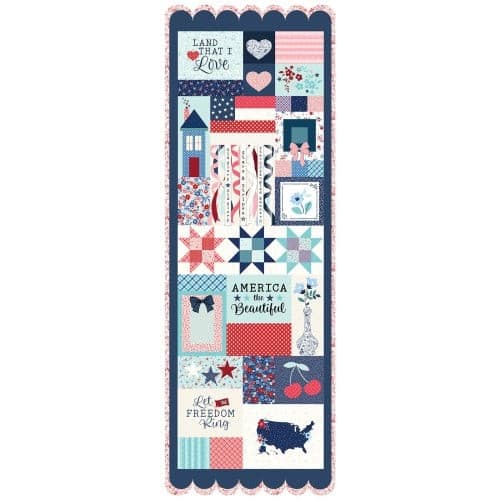 Star-Spangled Beauty Ladder Quilt Embellishment Kit