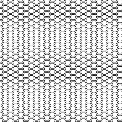 Kimberbell Basics Refreshed Honeycomb — Black