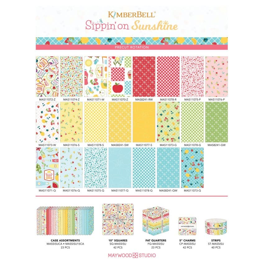 Sippin' On Sunshine Fat Quarter Bundles (23 pcs) — image 2