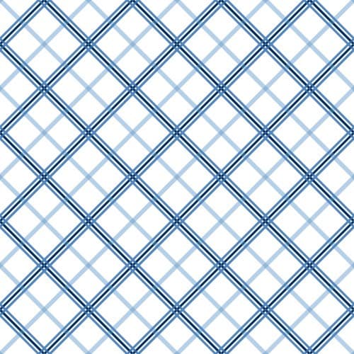 Kimberbell Basics Refreshed Plaid — Blue