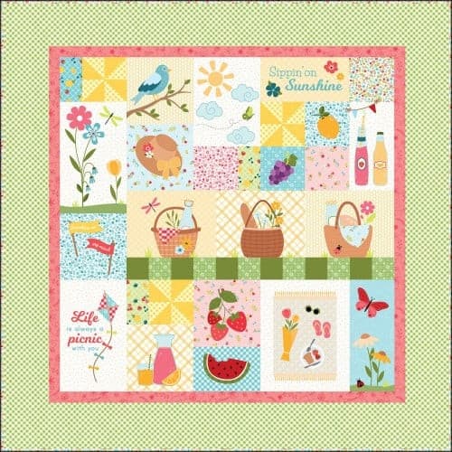 Sippin' On Sunshine Machine Embroidery