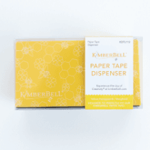 Paper Tape Dispenser, Yellow Honeycomb