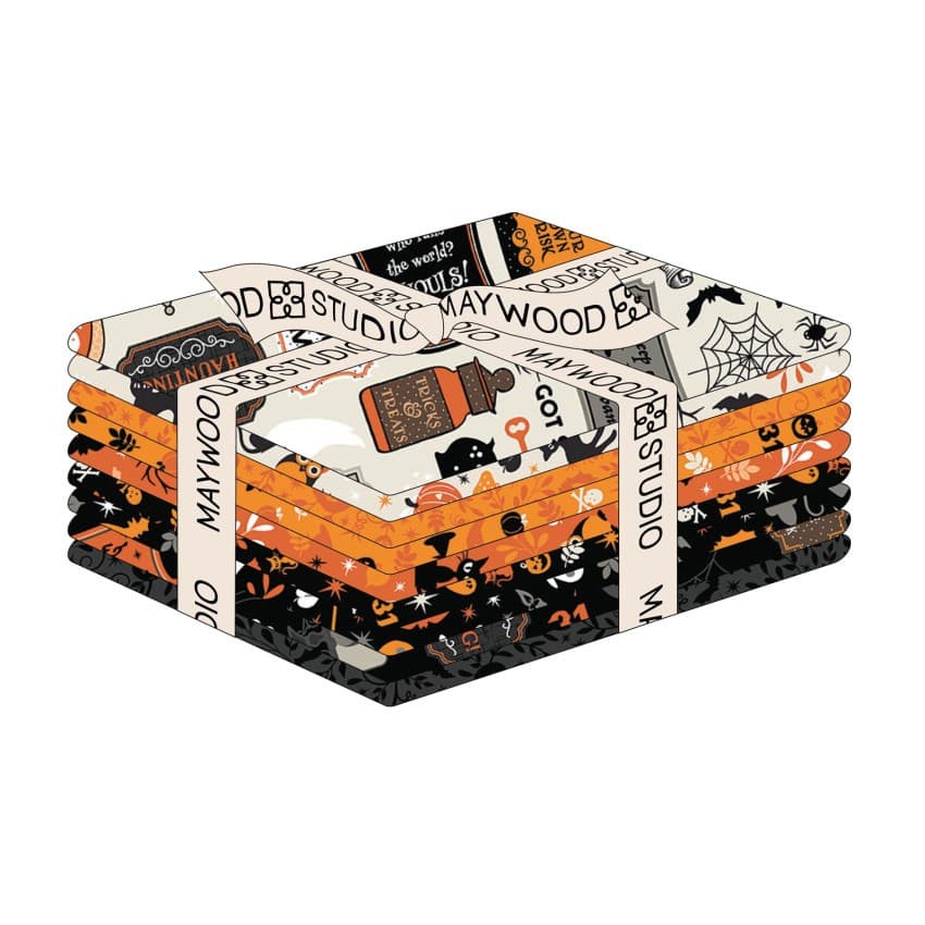 Pumpkins and Potions Fat Quarter Bundle (9 pcs)