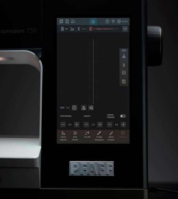 PFAFF® creative expression™ 750 Sewing and Embroidery Machine — image 12
