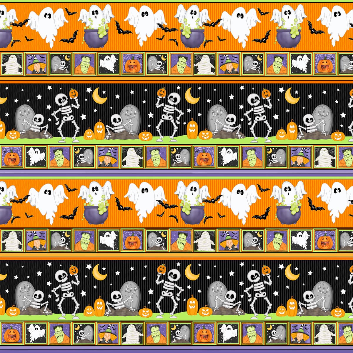 A Haunting We Will Glow — Novelty Stripe