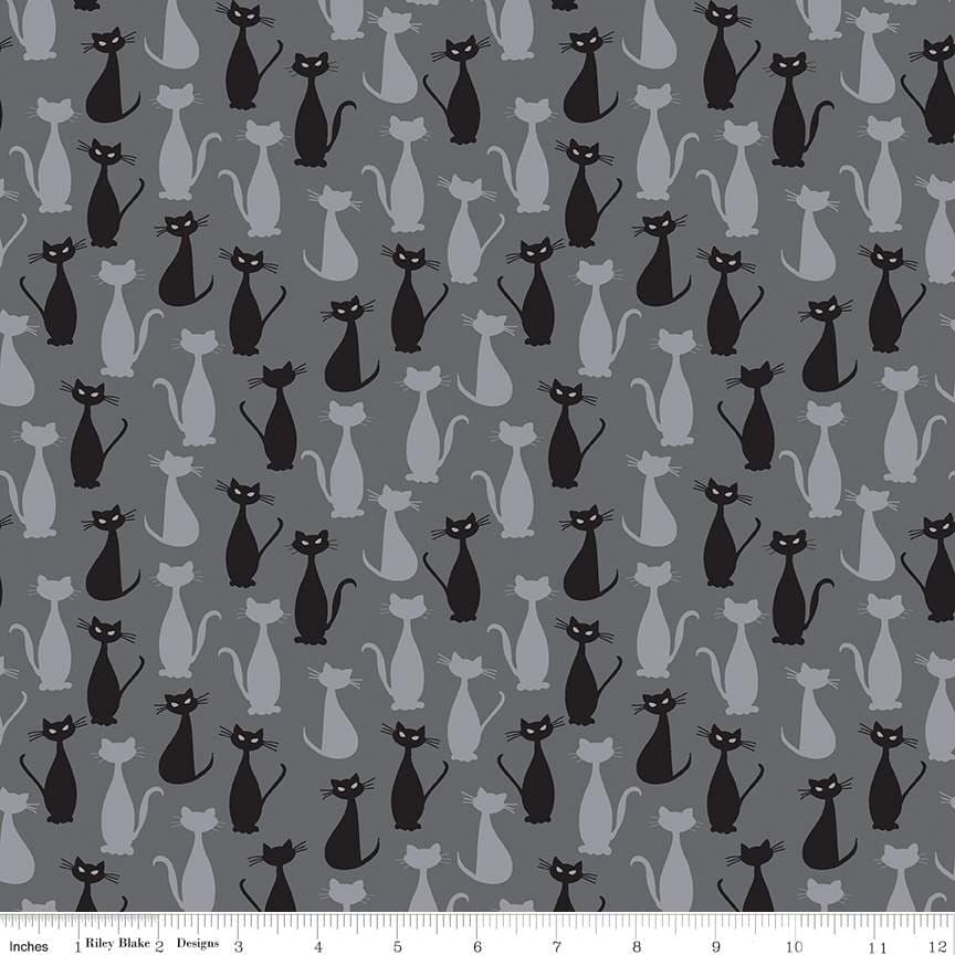 Spooky Hollow — Cats (Silver Sparkle)